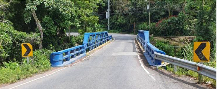 Daños en viga obligan a cerrar puente en Quebrada Honda de Mora este sábado a las 6 am